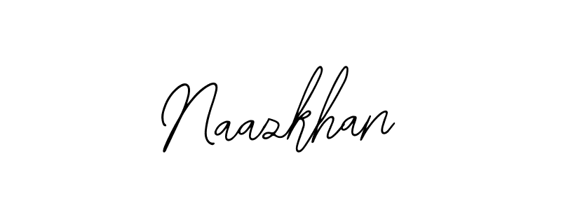 Create a beautiful signature design for name Naazkhan. With this signature (Bearetta-2O07w) fonts, you can make a handwritten signature for free. Naazkhan signature style 12 images and pictures png