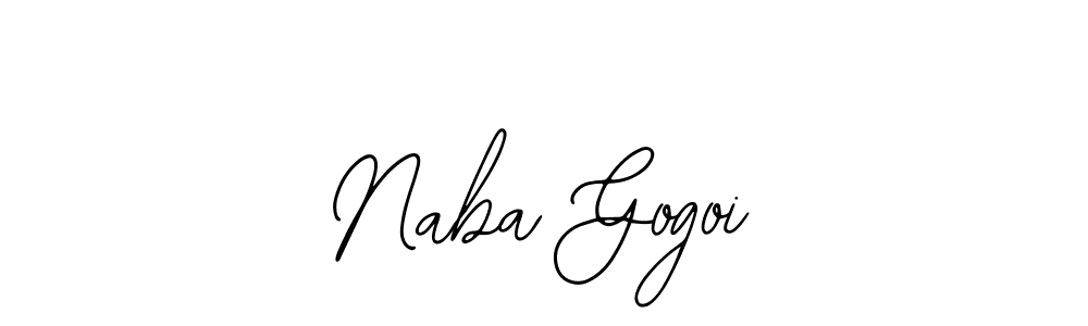 It looks lik you need a new signature style for name Naba Gogoi. Design unique handwritten (Bearetta-2O07w) signature with our free signature maker in just a few clicks. Naba Gogoi signature style 12 images and pictures png