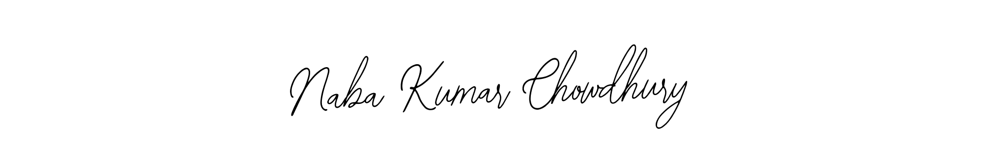 Design your own signature with our free online signature maker. With this signature software, you can create a handwritten (Bearetta-2O07w) signature for name Naba Kumar Chowdhury. Naba Kumar Chowdhury signature style 12 images and pictures png