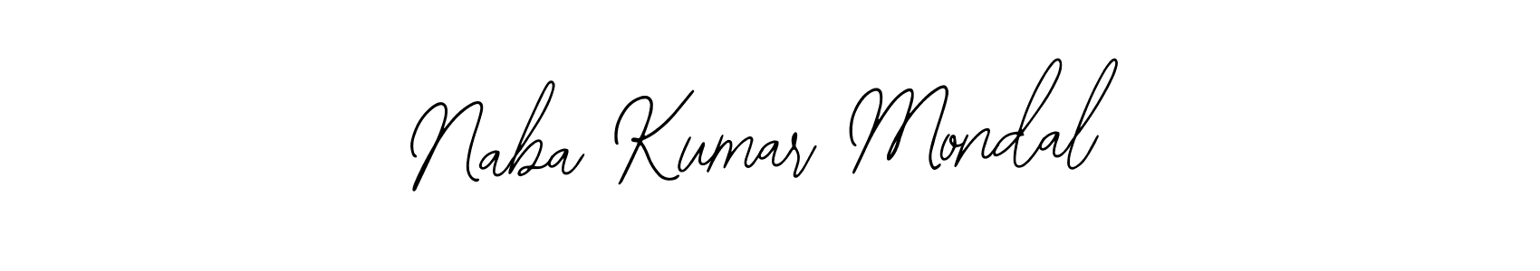 How to make Naba Kumar Mondal signature? Bearetta-2O07w is a professional autograph style. Create handwritten signature for Naba Kumar Mondal name. Naba Kumar Mondal signature style 12 images and pictures png