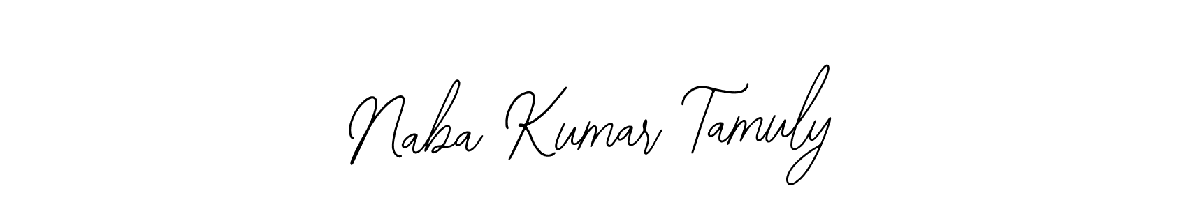 Similarly Bearetta-2O07w is the best handwritten signature design. Signature creator online .You can use it as an online autograph creator for name Naba Kumar Tamuly. Naba Kumar Tamuly signature style 12 images and pictures png
