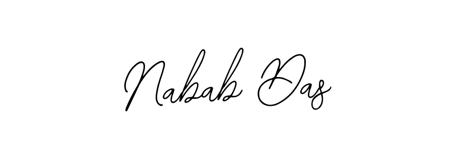Once you've used our free online signature maker to create your best signature Bearetta-2O07w style, it's time to enjoy all of the benefits that Nabab Das name signing documents. Nabab Das signature style 12 images and pictures png