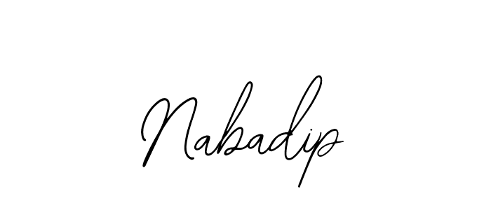 You can use this online signature creator to create a handwritten signature for the name Nabadip. This is the best online autograph maker. Nabadip signature style 12 images and pictures png