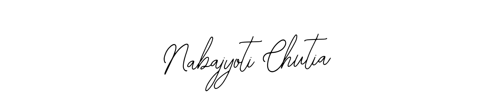 Design your own signature with our free online signature maker. With this signature software, you can create a handwritten (Bearetta-2O07w) signature for name Nabajyoti Chutia. Nabajyoti Chutia signature style 12 images and pictures png