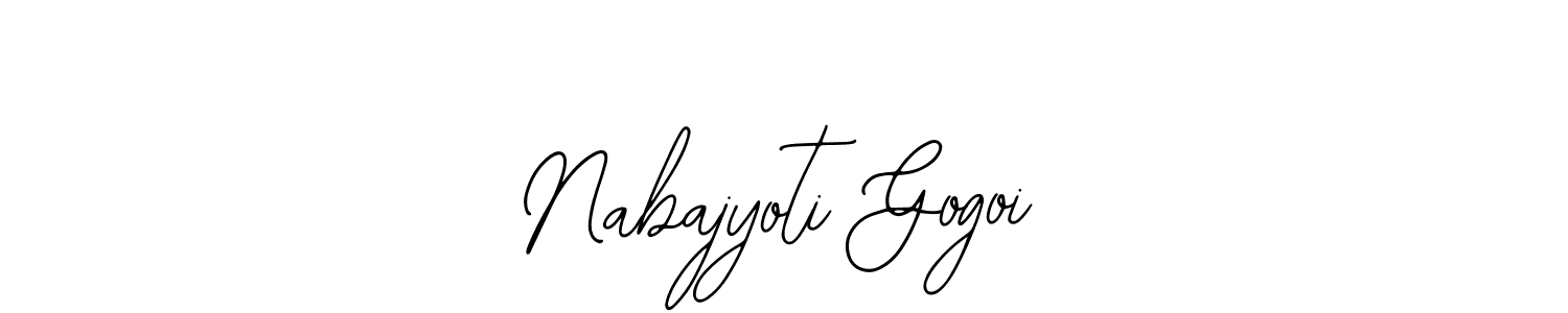 Similarly Bearetta-2O07w is the best handwritten signature design. Signature creator online .You can use it as an online autograph creator for name Nabajyoti Gogoi. Nabajyoti Gogoi signature style 12 images and pictures png