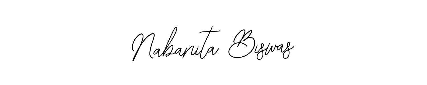 Make a beautiful signature design for name Nabanita Biswas. Use this online signature maker to create a handwritten signature for free. Nabanita Biswas signature style 12 images and pictures png