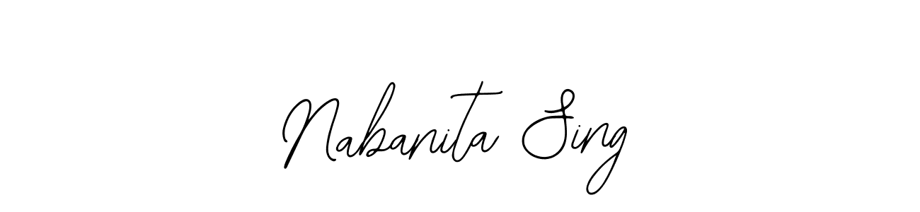 Design your own signature with our free online signature maker. With this signature software, you can create a handwritten (Bearetta-2O07w) signature for name Nabanita Sing. Nabanita Sing signature style 12 images and pictures png
