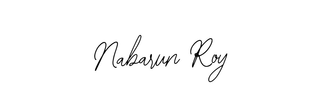 Make a beautiful signature design for name Nabarun Roy. Use this online signature maker to create a handwritten signature for free. Nabarun Roy signature style 12 images and pictures png