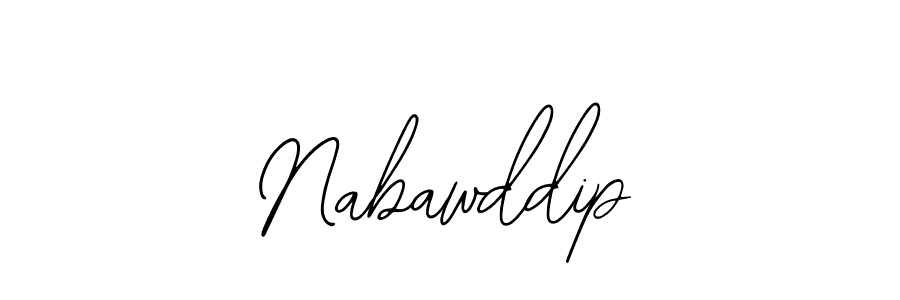 It looks lik you need a new signature style for name Nabawddip. Design unique handwritten (Bearetta-2O07w) signature with our free signature maker in just a few clicks. Nabawddip signature style 12 images and pictures png