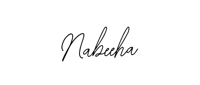 You can use this online signature creator to create a handwritten signature for the name Nabeeha. This is the best online autograph maker. Nabeeha signature style 12 images and pictures png