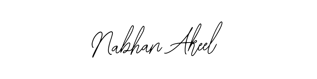 Here are the top 10 professional signature styles for the name Nabhan Akeel. These are the best autograph styles you can use for your name. Nabhan Akeel signature style 12 images and pictures png