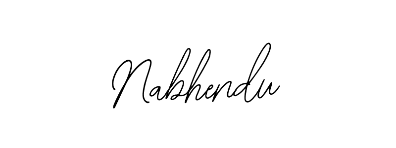 Nabhendu stylish signature style. Best Handwritten Sign (Bearetta-2O07w) for my name. Handwritten Signature Collection Ideas for my name Nabhendu. Nabhendu signature style 12 images and pictures png