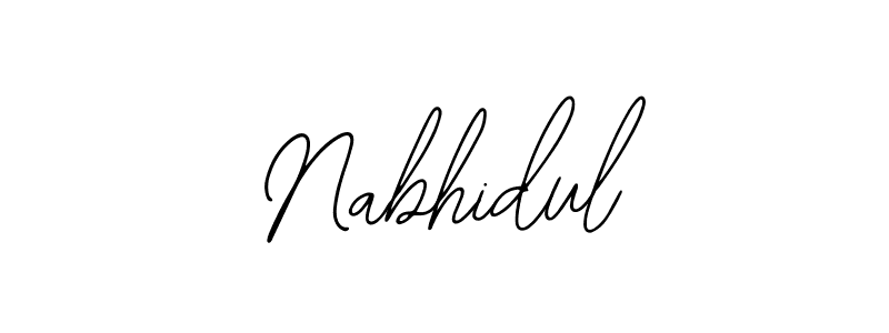 Also we have Nabhidul name is the best signature style. Create professional handwritten signature collection using Bearetta-2O07w autograph style. Nabhidul signature style 12 images and pictures png