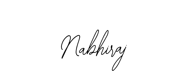 Similarly Bearetta-2O07w is the best handwritten signature design. Signature creator online .You can use it as an online autograph creator for name Nabhiraj. Nabhiraj signature style 12 images and pictures png