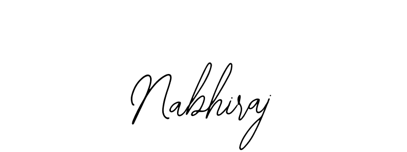 Make a beautiful signature design for name Nabhiraj. Use this online signature maker to create a handwritten signature for free. Nabhiraj signature style 12 images and pictures png
