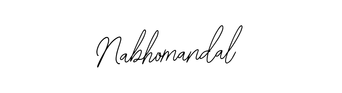 You should practise on your own different ways (Bearetta-2O07w) to write your name (Nabhomandal) in signature. don't let someone else do it for you. Nabhomandal signature style 12 images and pictures png