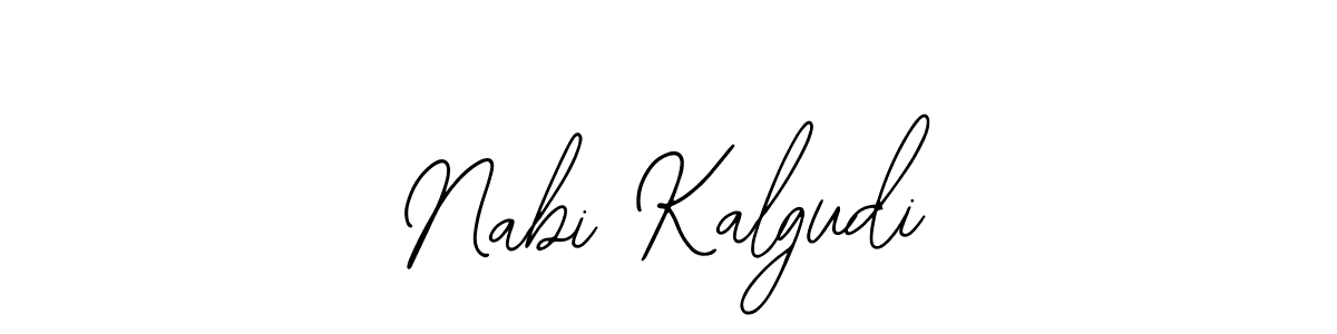 Nabi Kalgudi stylish signature style. Best Handwritten Sign (Bearetta-2O07w) for my name. Handwritten Signature Collection Ideas for my name Nabi Kalgudi. Nabi Kalgudi signature style 12 images and pictures png