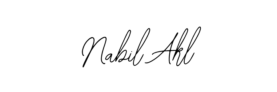 Here are the top 10 professional signature styles for the name Nabil Akl. These are the best autograph styles you can use for your name. Nabil Akl signature style 12 images and pictures png