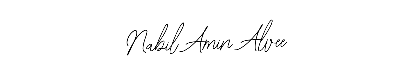 Bearetta-2O07w is a professional signature style that is perfect for those who want to add a touch of class to their signature. It is also a great choice for those who want to make their signature more unique. Get Nabil Amin Alvee name to fancy signature for free. Nabil Amin Alvee signature style 12 images and pictures png