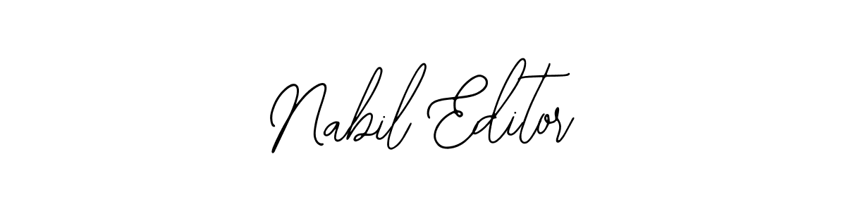 Once you've used our free online signature maker to create your best signature Bearetta-2O07w style, it's time to enjoy all of the benefits that Nabil Editor name signing documents. Nabil Editor signature style 12 images and pictures png