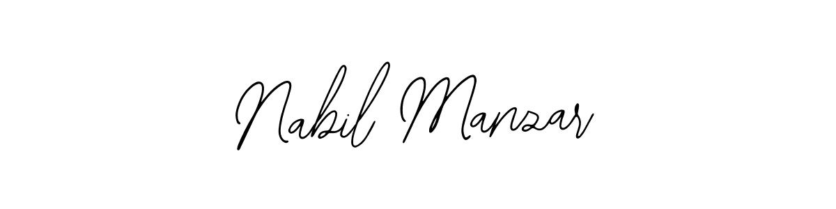 How to make Nabil Manzar signature? Bearetta-2O07w is a professional autograph style. Create handwritten signature for Nabil Manzar name. Nabil Manzar signature style 12 images and pictures png