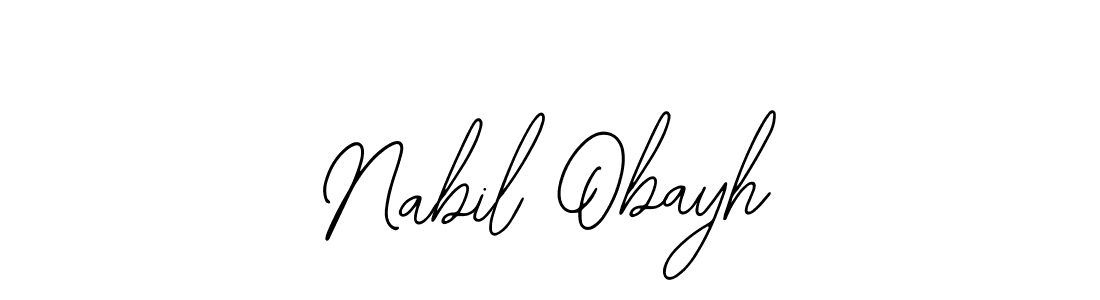 See photos of Nabil Obayh official signature by Spectra . Check more albums & portfolios. Read reviews & check more about Bearetta-2O07w font. Nabil Obayh signature style 12 images and pictures png
