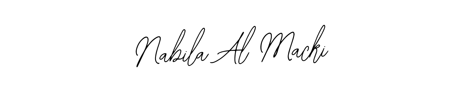 Make a beautiful signature design for name Nabila Al Macki. With this signature (Bearetta-2O07w) style, you can create a handwritten signature for free. Nabila Al Macki signature style 12 images and pictures png