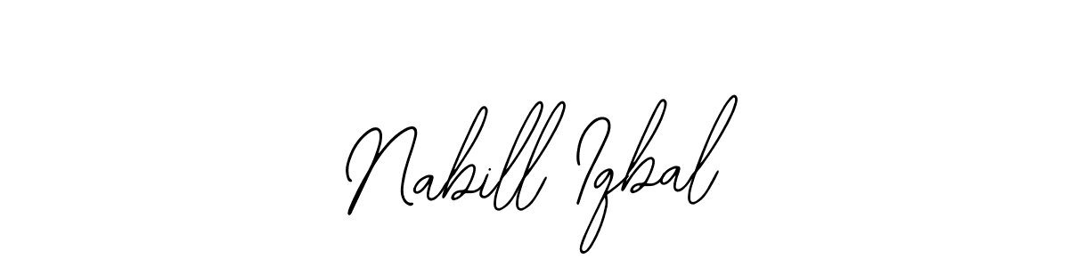 It looks lik you need a new signature style for name Nabill Iqbal. Design unique handwritten (Bearetta-2O07w) signature with our free signature maker in just a few clicks. Nabill Iqbal signature style 12 images and pictures png