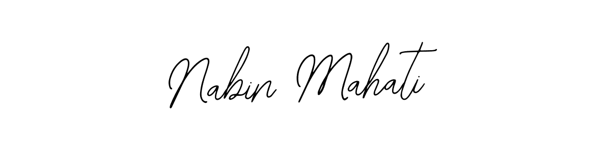 Make a short Nabin Mahati signature style. Manage your documents anywhere anytime using Bearetta-2O07w. Create and add eSignatures, submit forms, share and send files easily. Nabin Mahati signature style 12 images and pictures png