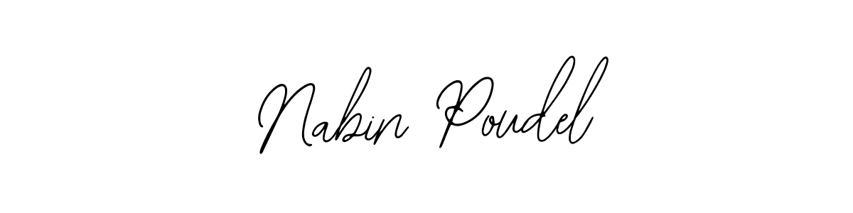 Nabin Poudel stylish signature style. Best Handwritten Sign (Bearetta-2O07w) for my name. Handwritten Signature Collection Ideas for my name Nabin Poudel. Nabin Poudel signature style 12 images and pictures png