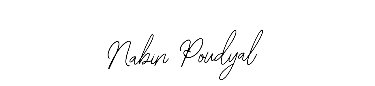 if you are searching for the best signature style for your name Nabin Poudyal. so please give up your signature search. here we have designed multiple signature styles  using Bearetta-2O07w. Nabin Poudyal signature style 12 images and pictures png