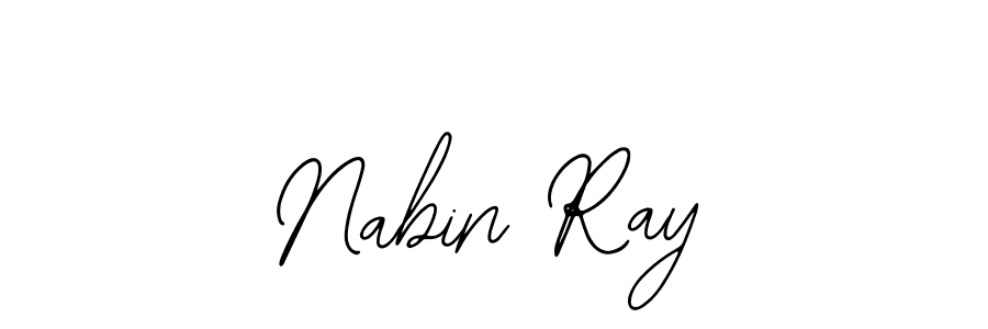 Also You can easily find your signature by using the search form. We will create Nabin Ray name handwritten signature images for you free of cost using Bearetta-2O07w sign style. Nabin Ray signature style 12 images and pictures png