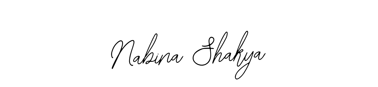This is the best signature style for the Nabina Shakya name. Also you like these signature font (Bearetta-2O07w). Mix name signature. Nabina Shakya signature style 12 images and pictures png