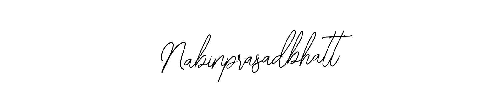 if you are searching for the best signature style for your name Nabinprasadbhatt. so please give up your signature search. here we have designed multiple signature styles  using Bearetta-2O07w. Nabinprasadbhatt signature style 12 images and pictures png