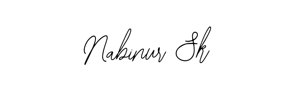 Use a signature maker to create a handwritten signature online. With this signature software, you can design (Bearetta-2O07w) your own signature for name Nabinur Sk. Nabinur Sk signature style 12 images and pictures png