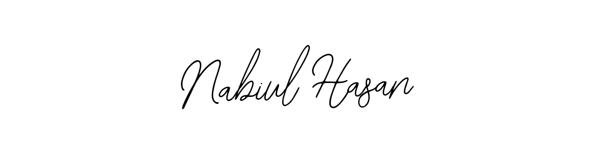 Make a short Nabiul Hasan signature style. Manage your documents anywhere anytime using Bearetta-2O07w. Create and add eSignatures, submit forms, share and send files easily. Nabiul Hasan signature style 12 images and pictures png