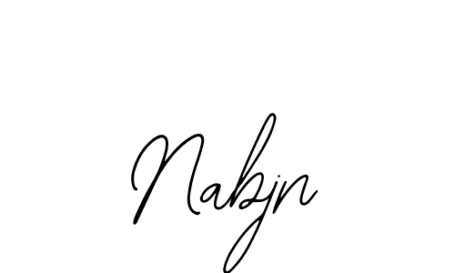 How to make Nabjn signature? Bearetta-2O07w is a professional autograph style. Create handwritten signature for Nabjn name. Nabjn signature style 12 images and pictures png