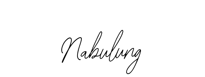 Create a beautiful signature design for name Nabulung. With this signature (Bearetta-2O07w) fonts, you can make a handwritten signature for free. Nabulung signature style 12 images and pictures png