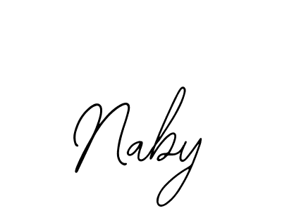 Create a beautiful signature design for name Naby. With this signature (Bearetta-2O07w) fonts, you can make a handwritten signature for free. Naby signature style 12 images and pictures png