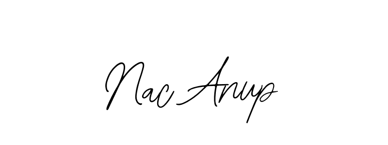 How to Draw Nac Anup signature style? Bearetta-2O07w is a latest design signature styles for name Nac Anup. Nac Anup signature style 12 images and pictures png