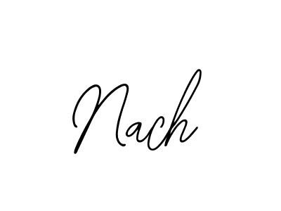 Create a beautiful signature design for name Nach. With this signature (Bearetta-2O07w) fonts, you can make a handwritten signature for free. Nach signature style 12 images and pictures png