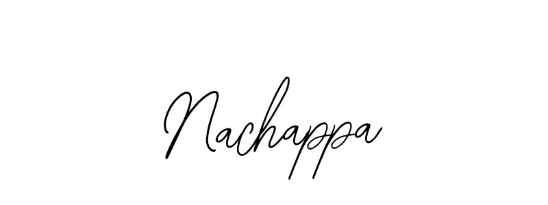 Make a beautiful signature design for name Nachappa. With this signature (Bearetta-2O07w) style, you can create a handwritten signature for free. Nachappa signature style 12 images and pictures png