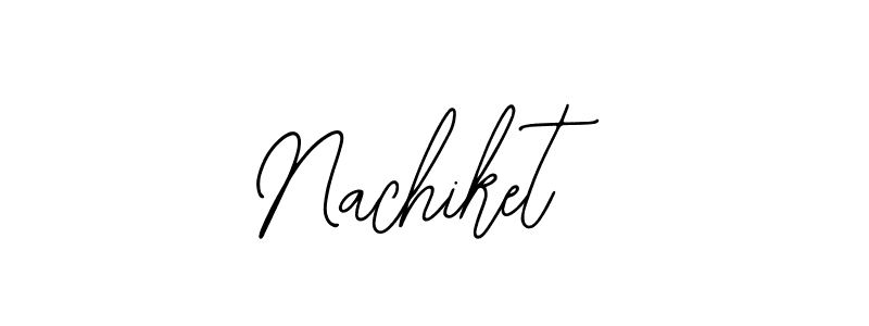 Create a beautiful signature design for name Nachiket. With this signature (Bearetta-2O07w) fonts, you can make a handwritten signature for free. Nachiket signature style 12 images and pictures png