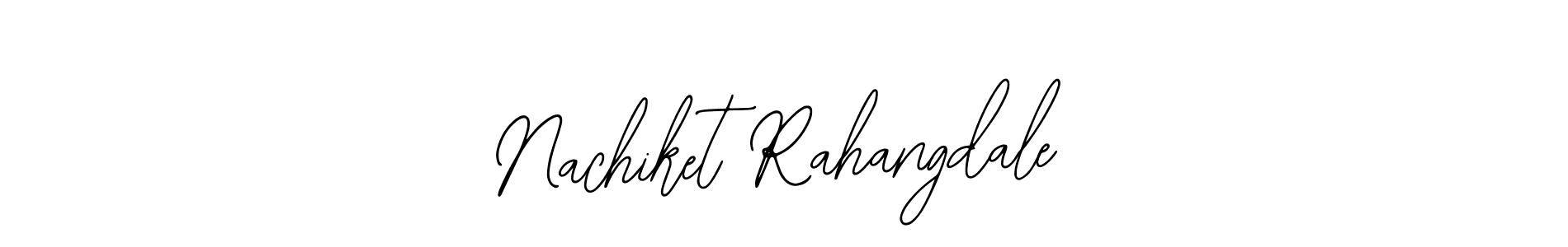 The best way (Bearetta-2O07w) to make a short signature is to pick only two or three words in your name. The name Nachiket Rahangdale include a total of six letters. For converting this name. Nachiket Rahangdale signature style 12 images and pictures png