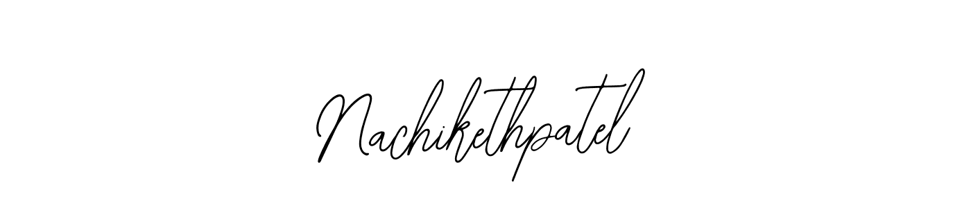How to Draw Nachikethpatel signature style? Bearetta-2O07w is a latest design signature styles for name Nachikethpatel. Nachikethpatel signature style 12 images and pictures png