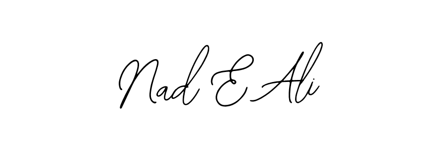 if you are searching for the best signature style for your name Nad E Ali. so please give up your signature search. here we have designed multiple signature styles  using Bearetta-2O07w. Nad E Ali signature style 12 images and pictures png