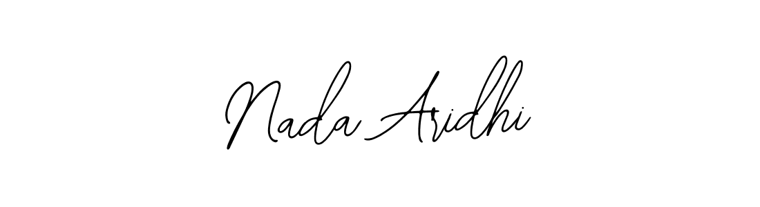 Nada Aridhi stylish signature style. Best Handwritten Sign (Bearetta-2O07w) for my name. Handwritten Signature Collection Ideas for my name Nada Aridhi. Nada Aridhi signature style 12 images and pictures png