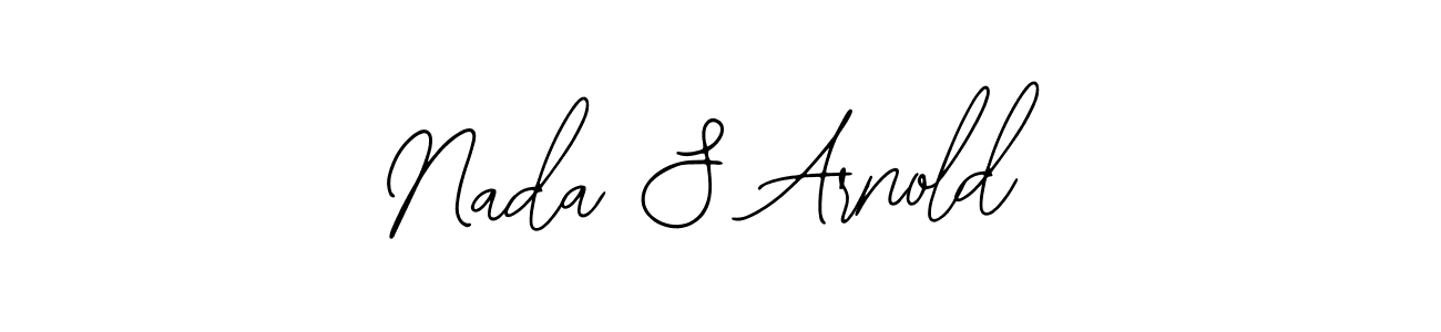 How to make Nada S Arnold signature? Bearetta-2O07w is a professional autograph style. Create handwritten signature for Nada S Arnold name. Nada S Arnold signature style 12 images and pictures png