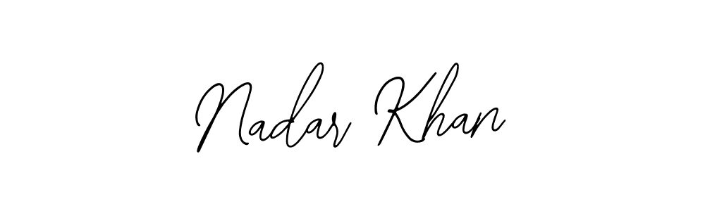 It looks lik you need a new signature style for name Nadar Khan. Design unique handwritten (Bearetta-2O07w) signature with our free signature maker in just a few clicks. Nadar Khan signature style 12 images and pictures png