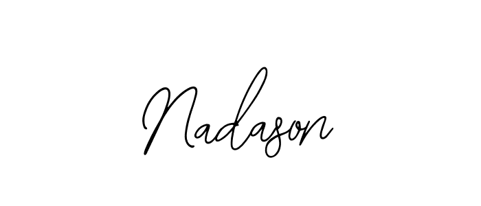 Nadason stylish signature style. Best Handwritten Sign (Bearetta-2O07w) for my name. Handwritten Signature Collection Ideas for my name Nadason. Nadason signature style 12 images and pictures png